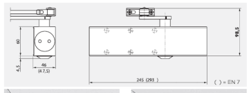 Dorma TS 83 EN7 Kapı Hidroliği