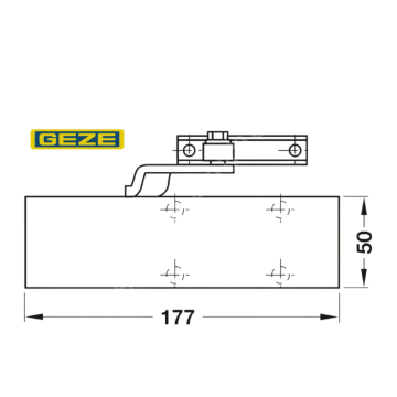 GEZE TS 1500 Hidrolik Kapı Kapatıcısı