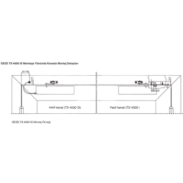 GEZE TS 4000 Hidrolik Kapı Kapatıcısı