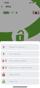 Desi Midline Smart Akıllı Alarm Sistemi (Wifi-Bluetooth-Uygulama ile Kullanım)