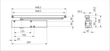 GEZE TS 5000 Hidrolik Kapı Kapatıcısı