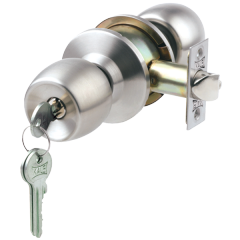 Kale Otel Tip Amerikan Kapı Topuz Kilit kd-040/35-320