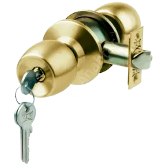 Kale Otel Tip Amerikan Kapı Topuz Kilit kd-040/35-320 sarı