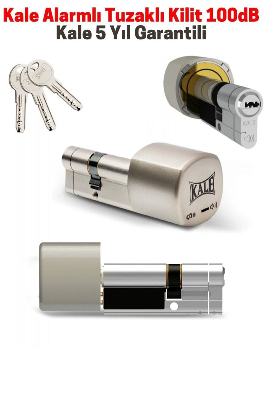 Kale Alarmlı Kilit Göbeği Barel 164asm