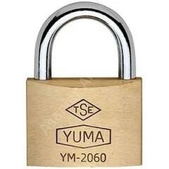 Tek Anahtarlı Yuma Kısa Asma Kilitler Pass Sistem 60mm - 12 Adet