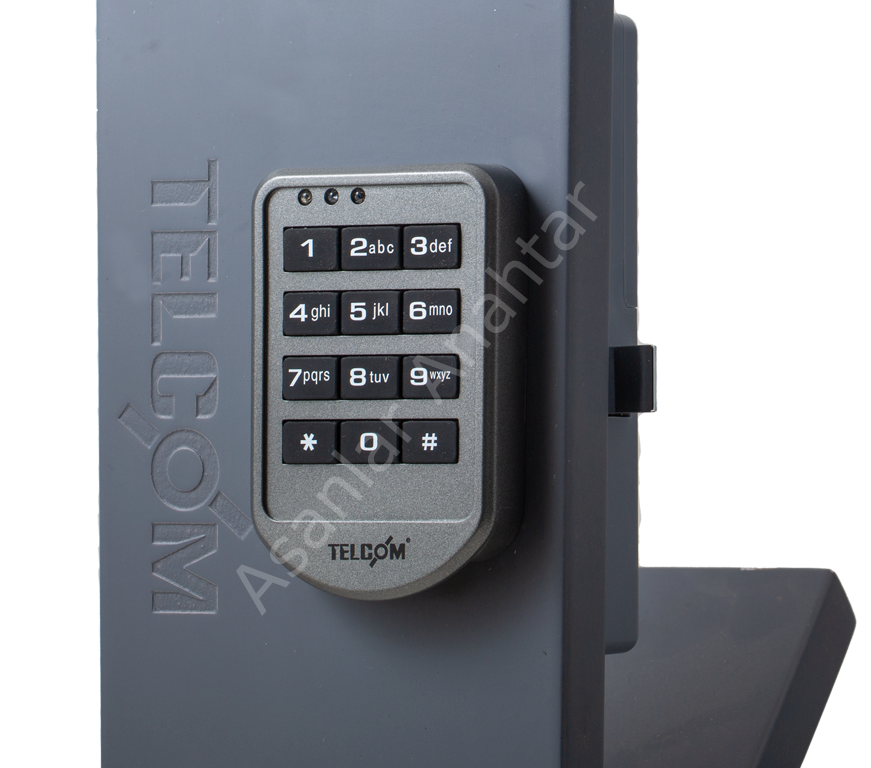 TELCOM ŞİFRELİ - KARTLI DOLAP KİLİDİ