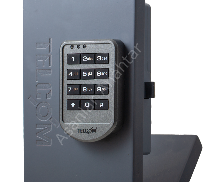 TELCOM ŞİFRELİ - KARTLI DOLAP KİLİDİ