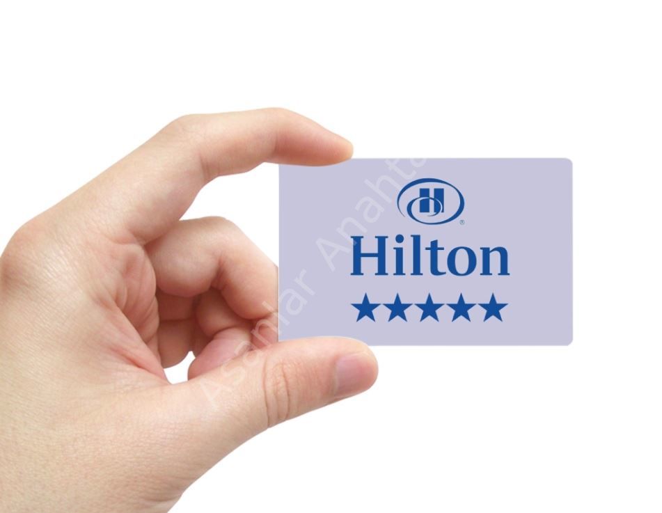 BASKILI OTEL ODA KARTI