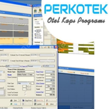 OTEL KAPI KİLİT SİSTEMİ PROGRAMI - YAZILIMI