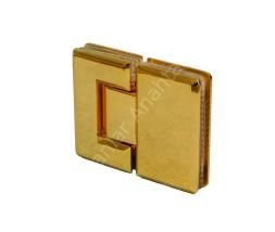 Paraduş Menteşe Camdan Cama Bağlantı ( 1 Koli ) Gold - 24 Adet