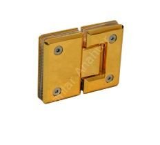 Paraduş Menteşe Camdan Cama Bağlantı ( 1 Koli ) Gold - 24 Adet