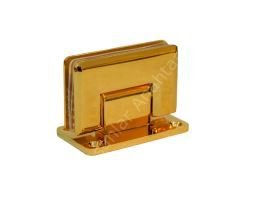 Paraduş Menteşe Duvardan Cama Bağlantı (Merkez Kenar) Tek Kulak ( 1 Koli ) Gold - 24 Adet