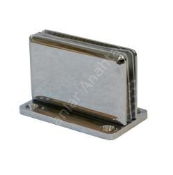 Paraduş Sabit Menteşe Duvardan Cama Bağlantı  ( 1 Koli ) Krom - 24 Adet