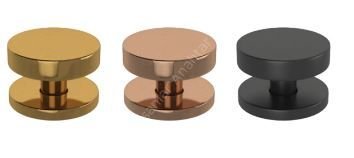 Yuvarlak Paslanmaz Çelik Kapı Kolu Seri 3