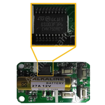 Wicom UK-44 Bariyer Kepenk Kumandası / 100 Adet