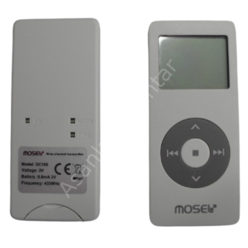 Mosel DC 106 9 Kanallı Kepenk Panjur Kumandası
