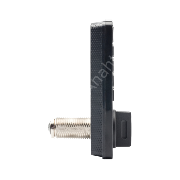 DTL 122 Şifreli Tuşlu Soyunma Dolabı Ve Çekmece Kabin Kilidi Şarjlı Siyah