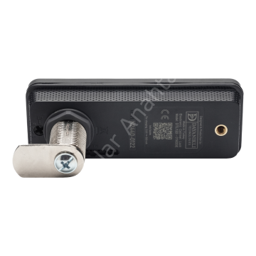 DTL122 Şifreli Tuşlu Soyunma Dolabı Ve Çekmece Kabin Kilidi Şarjlı Siyah (Yatay)