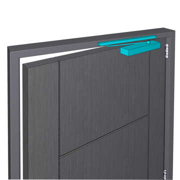 GEZE TS 3000 Hidrolik Kapı Kapatıcısı Siyah