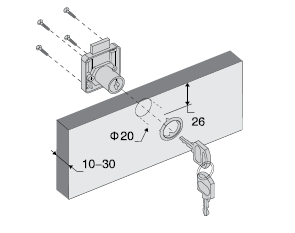 Kare Çekmece Kilidi - Çift Turlu