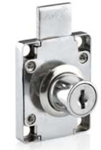 Kare Çekmece Kilidi - Çift Turlu 12 Adet - D 19 mm x L 22 mm