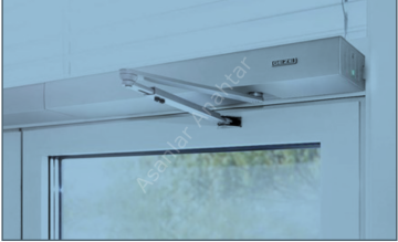 GEZE POWERTURN OTOMATiK PiVOT 90° KANAT AÇMA MEKANiZMASI