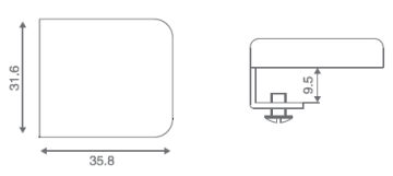 Cam Kilidi Tekli (Kare Tip)
