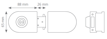 Cam Kapı Emniyet Kilidi