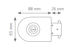 Cam Kapı Emniyet Kilidi ( cam duvar )